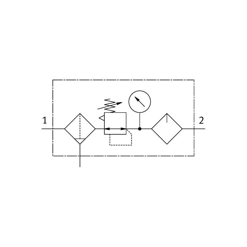 Service unit FRC-1/2-D-MIDI-NPT