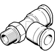 QBMTL-10-32-UNF-5/32-U Push-in T-fitting