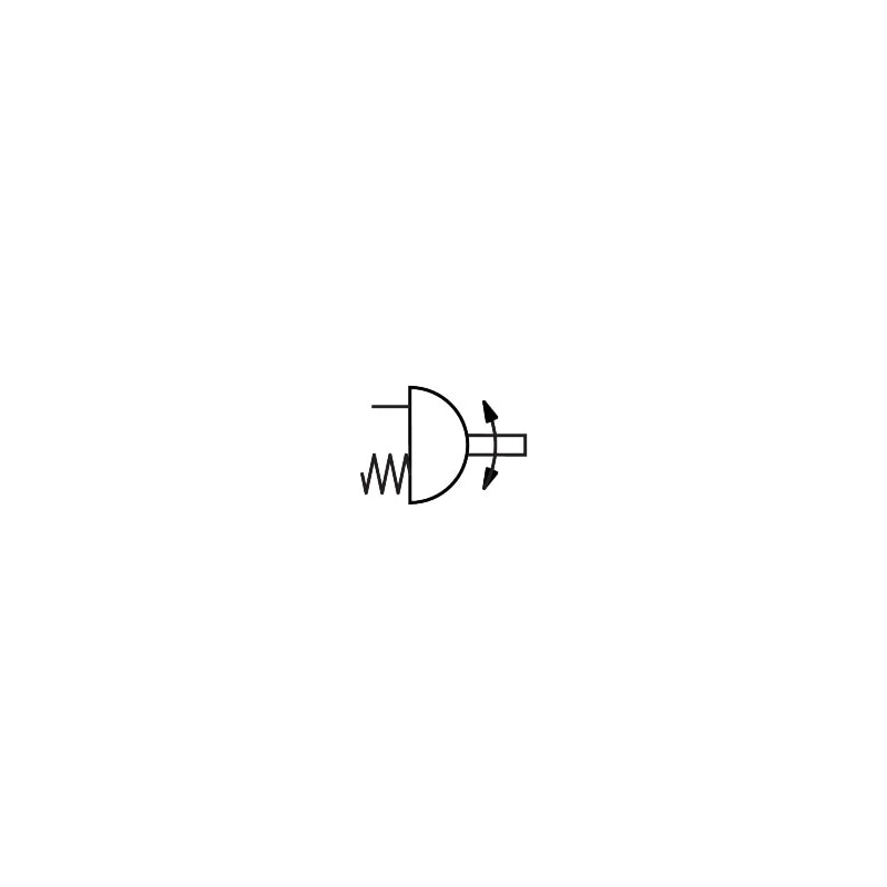 Quarter turn actuator DFPD-20-RP-90-RS60-F03